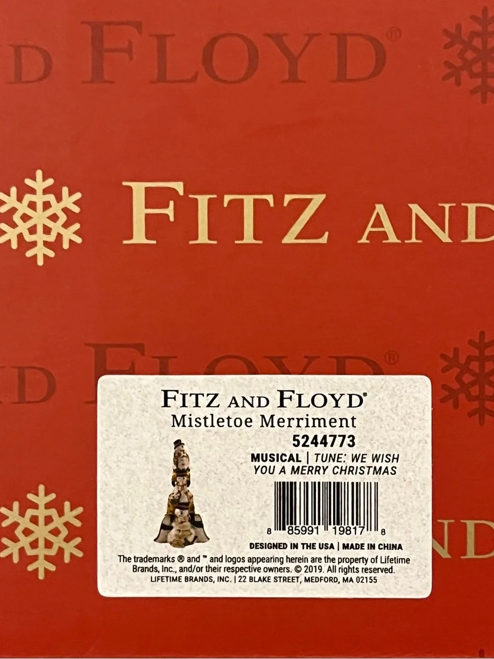 Fitz and Floyd fits floyd